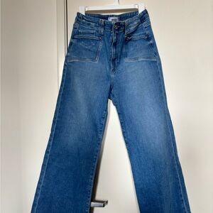 PAIGE Anessa cropped Women's Blue Jeans